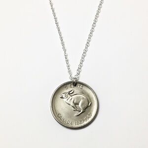Vintage 1967 Coin Necklace, 18-inch Stamped “925”